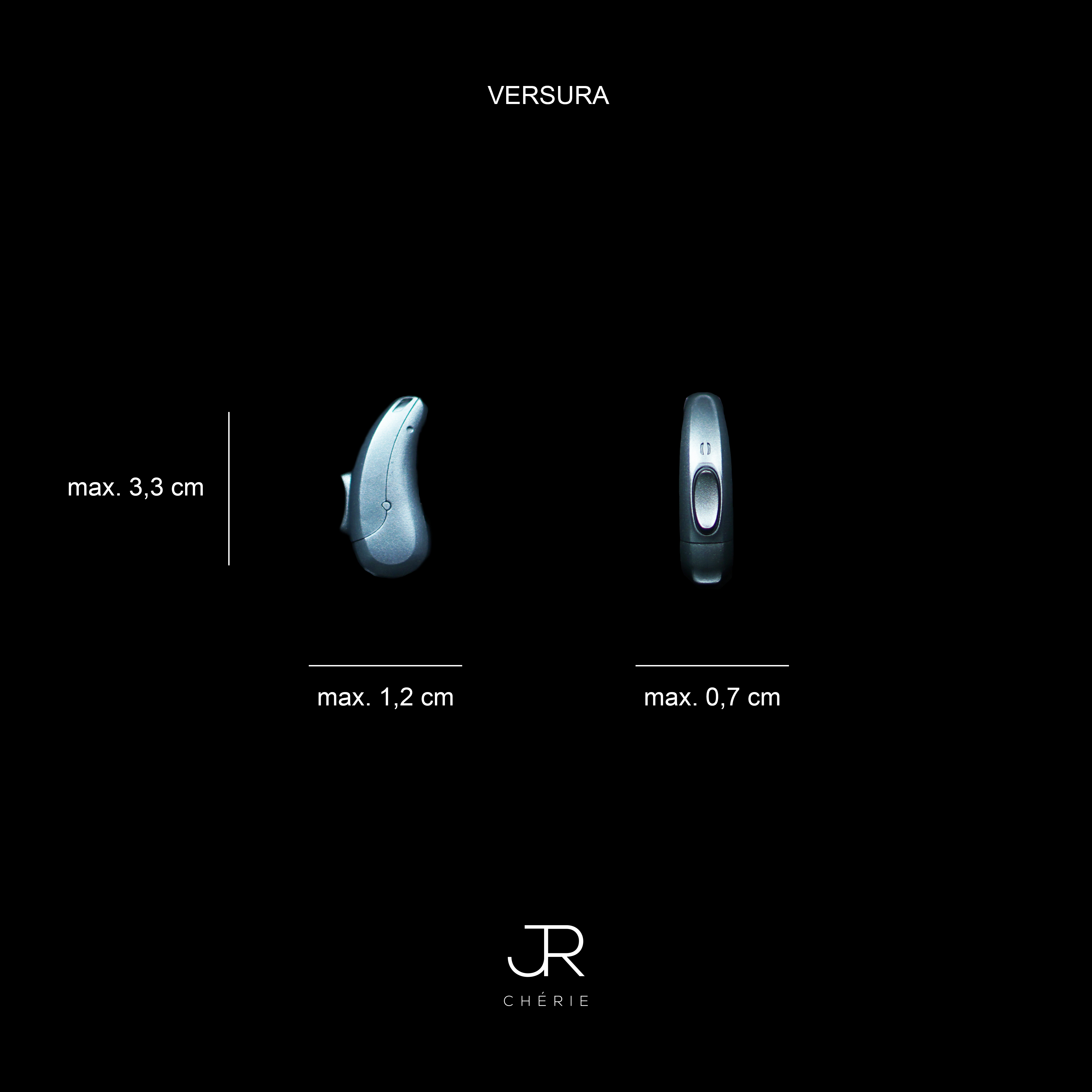  JR Chérie pair of earrings - VERSURA