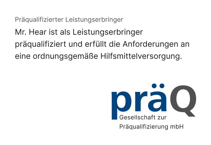 Pr&auml;Q Pr&auml;qualifizierter Leistungserbringer